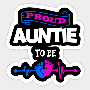 Promoted to Auntie Sticker